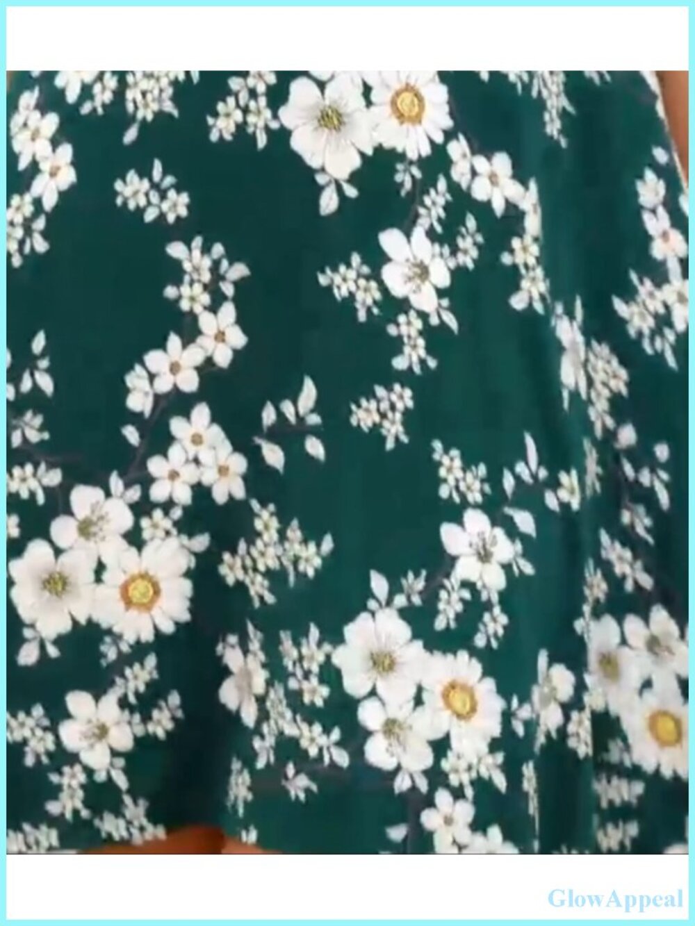 T Shirt Dress Summer Short Sleeve Swing Dress with Pockets - Picture 4 of 5
